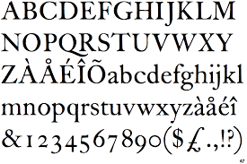 ITC Founders Caslon 30 Font preview